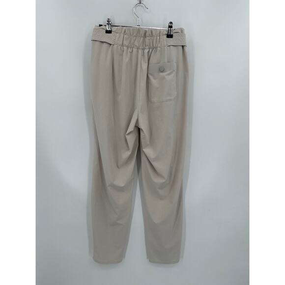 Athleta Skyline Pant II Lightweight Paper bag Athletic Pants Size 4 Light Tan - Picture 5 of 8